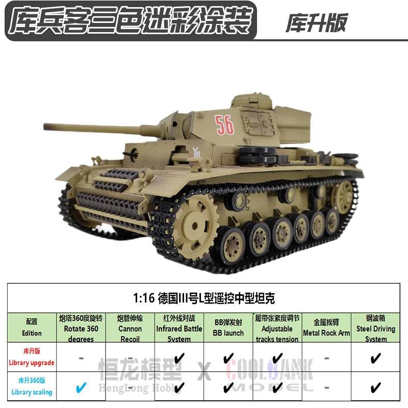 Premium Remote Control Military Tank Infrared For Collectors - ToylandEU