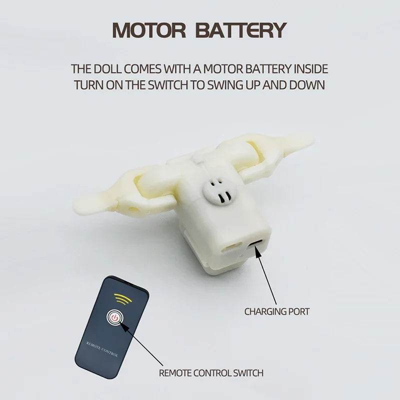 Premium Remote Control Plush Toy Realistic Squirrel Bat Kids - ToylandEU