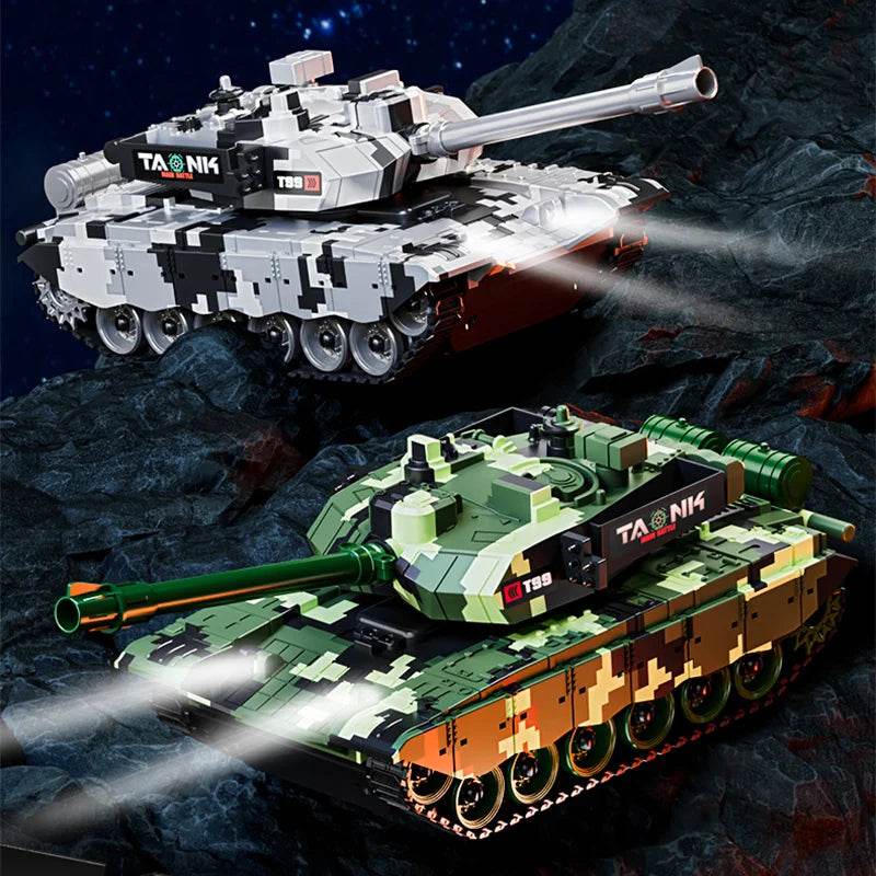 Премиум функция за стрелба с танк с дистанционно управление за момчета - ToylandEU