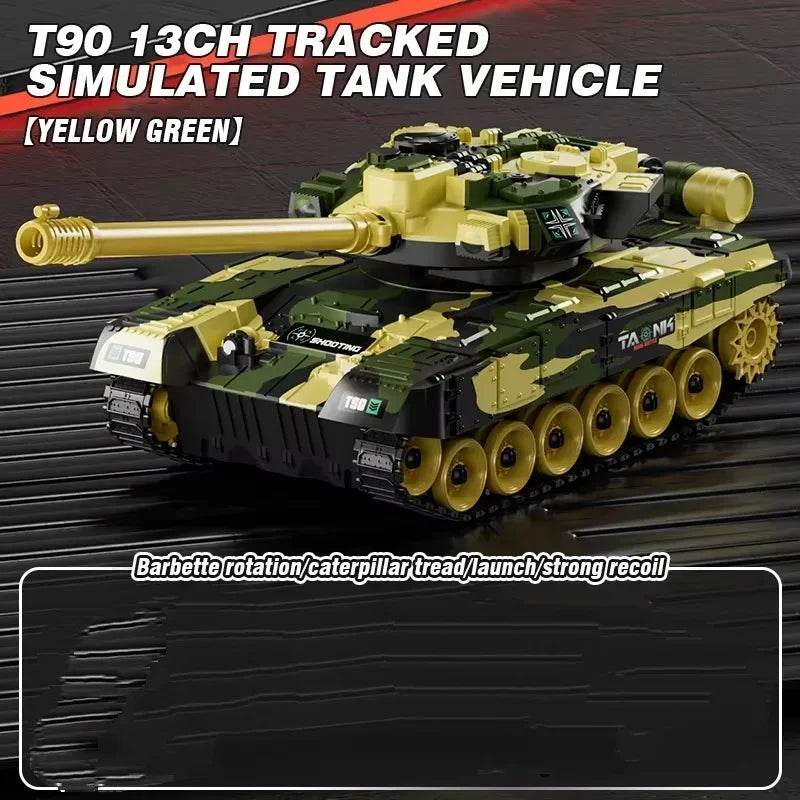 Премиум функция за стрелба с танк с дистанционно управление за момчета - ToylandEU