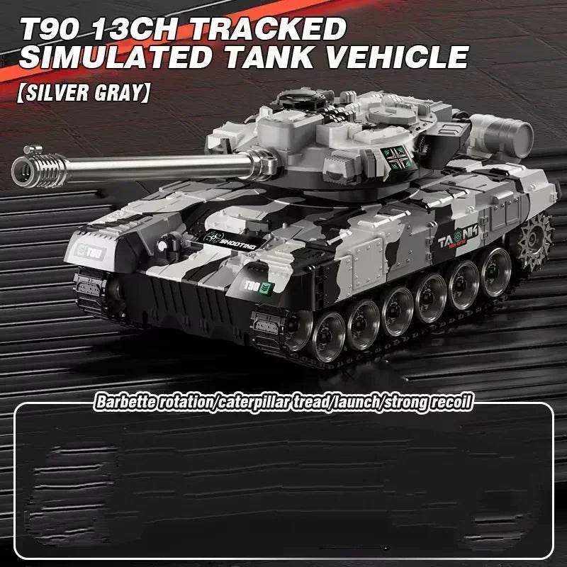Премиум функция за стрелба с танк с дистанционно управление за момчета - ToylandEU