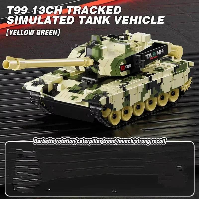 Премиум функция за стрелба с танк с дистанционно управление за момчета - ToylandEU
