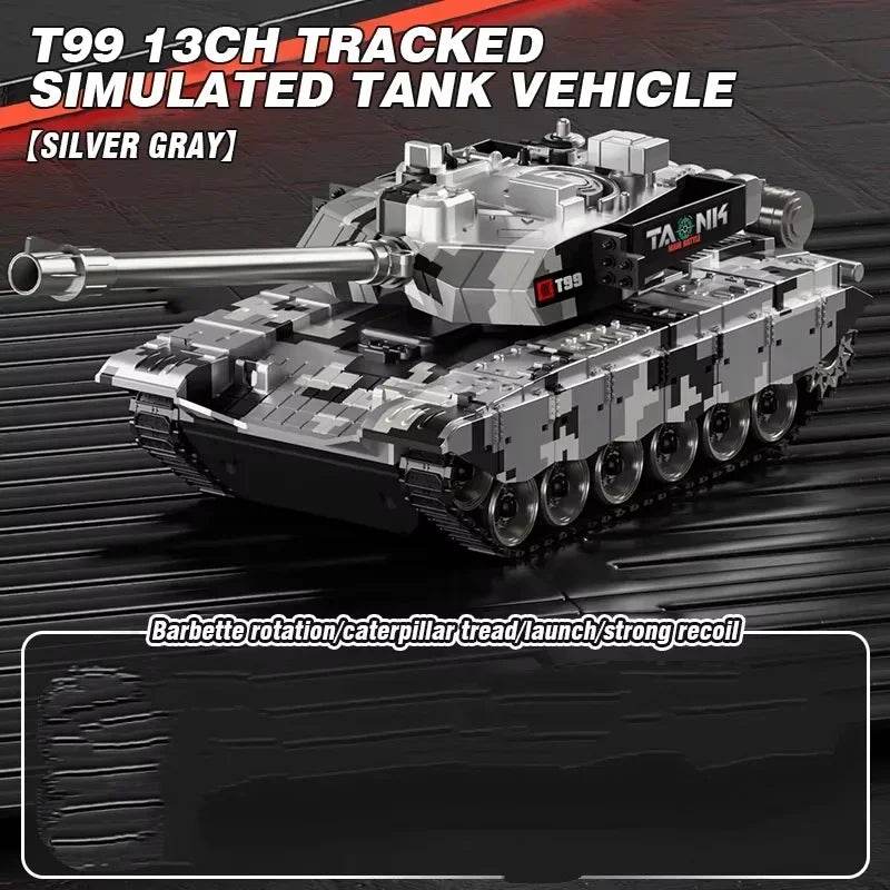 Премиум функция за стрелба с танк с дистанционно управление за момчета - ToylandEU