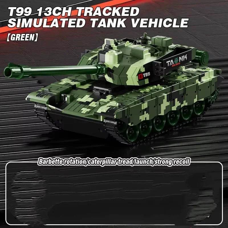 Премиум функция за стрелба с танк с дистанционно управление за момчета - ToylandEU