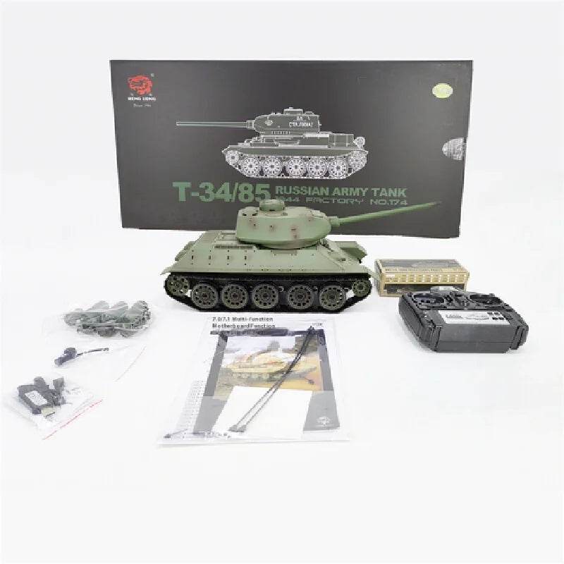Premium Remote Control Tank T34 BB Shooting For Hobbyists - ToylandEU