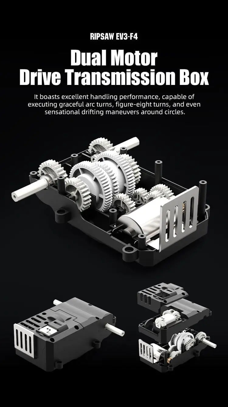 Premium Remote Control Tank Vehicle With High Speed Drift Proportional Throttle For Ages 14 And Up - ToylandEU