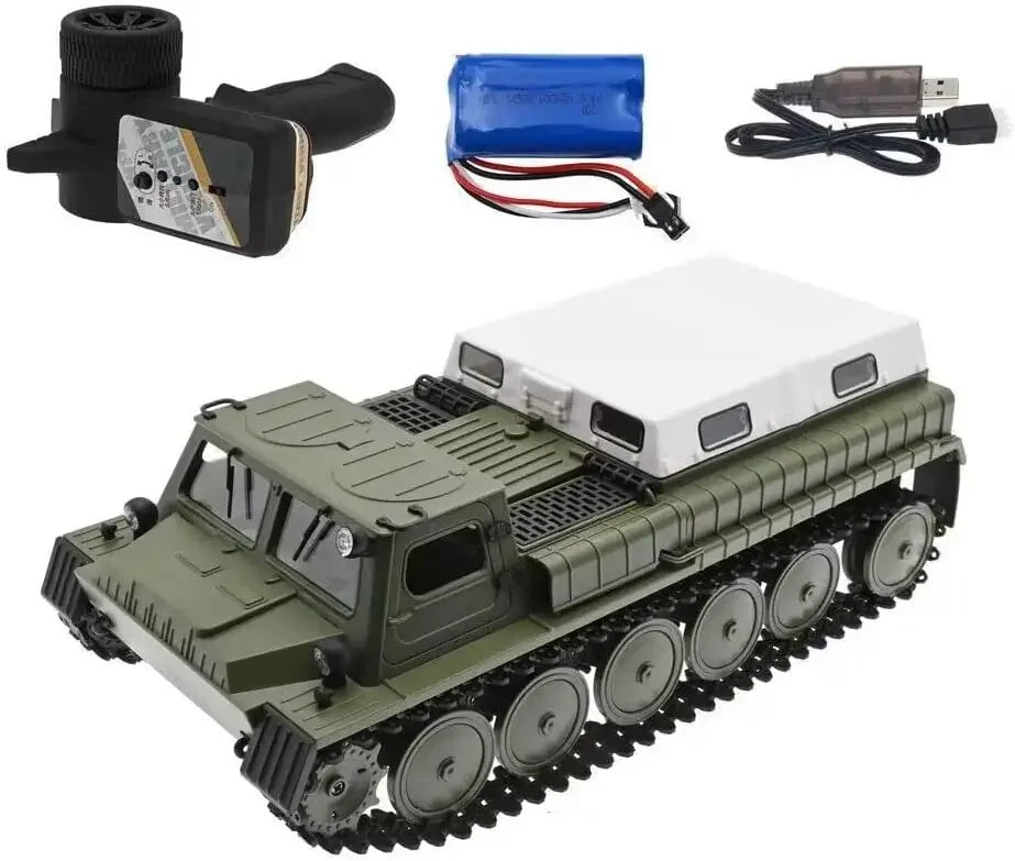 Premium Remote Control Tank Vehicle With High Speed Drift Proportional Throttle For Ages 14 And Up - ToylandEU