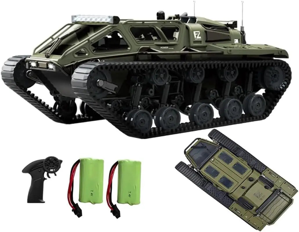 Premium Remote Control Tank Vehicle With High Speed Drift Proportional Throttle For Ages 14 And Up - ToylandEU