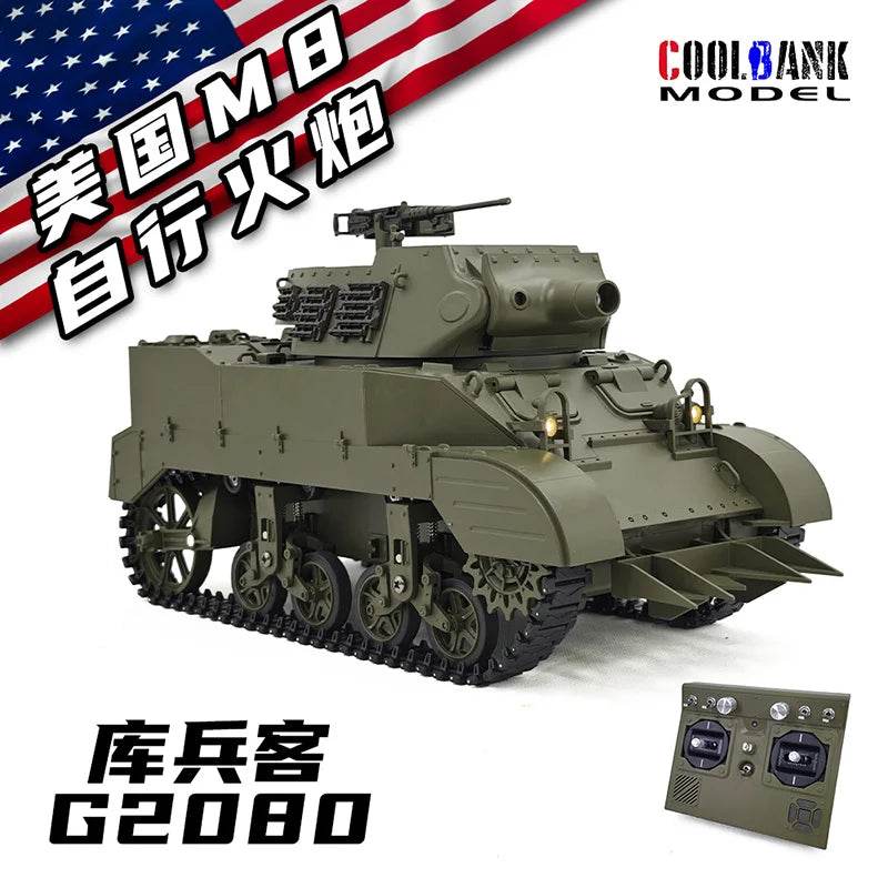 Premium Remote Control Tank With Smoke Simulation For Boys - ToylandEU