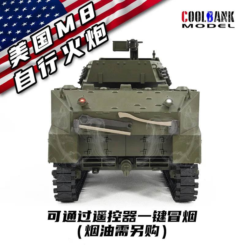 Premium Remote Control Tank With Smoke Simulation For Boys - ToylandEU