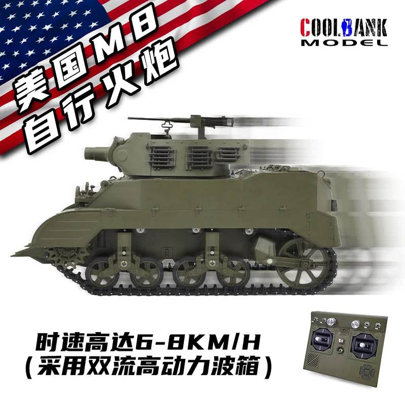 Premium Remote Control Tank With Smoke Simulation For Boys - ToylandEU