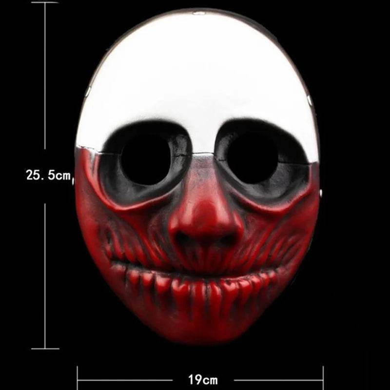 Premium Resin Mask Heist Crew Dallas Wolf Hoxton Cosplay - ToylandEU