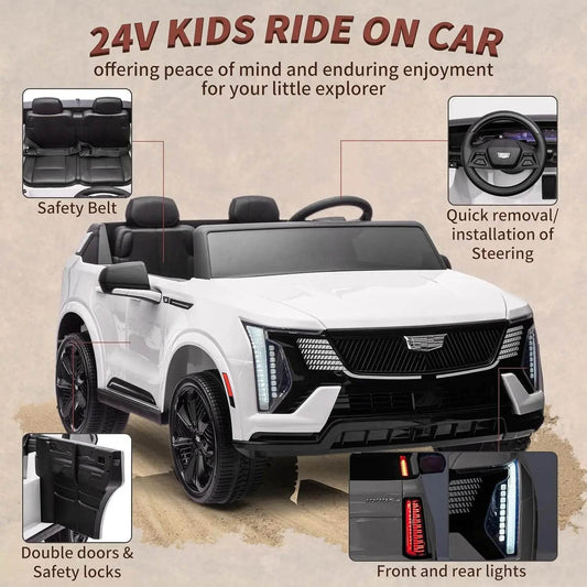 Premium Ride On Car 24V Remote Control 2 Seater For Kids - ToylandEU