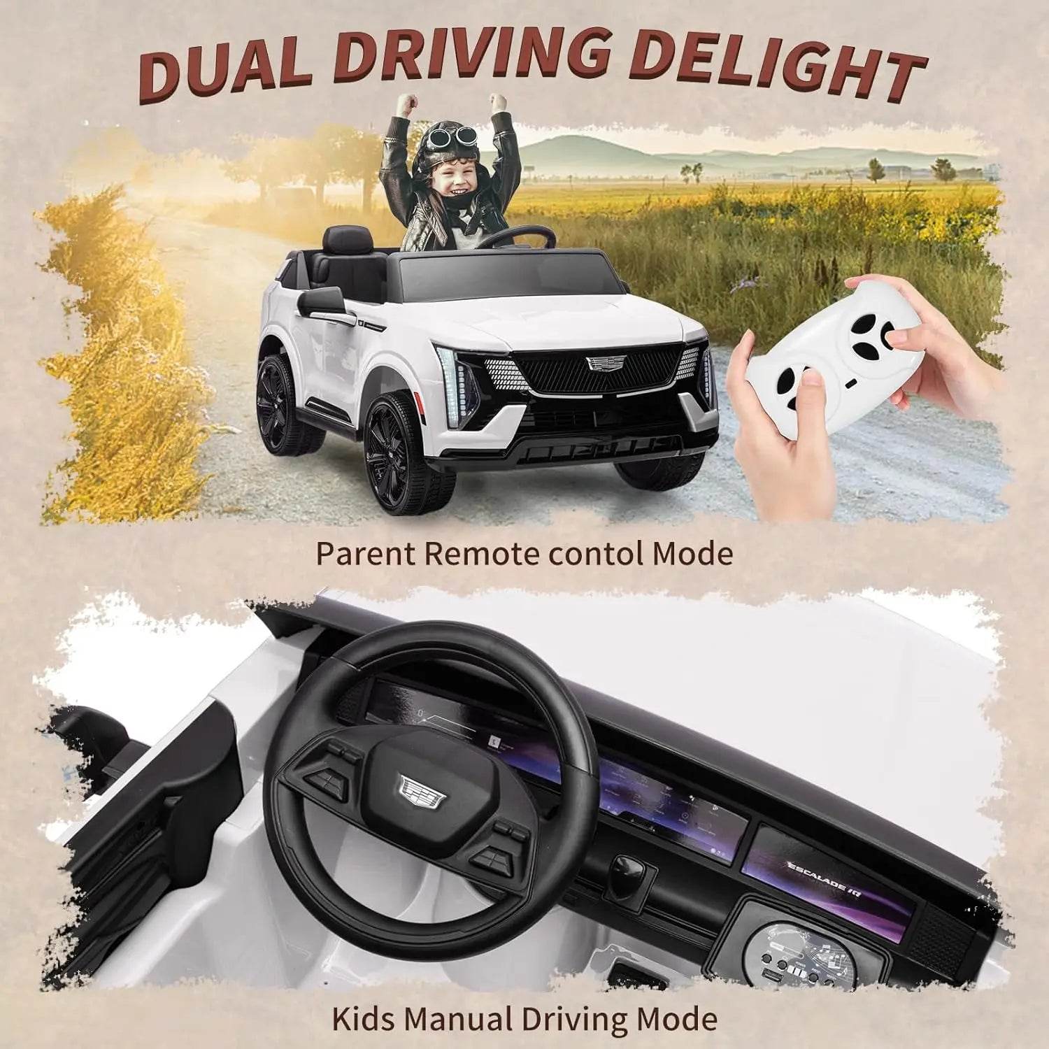 Premium Ride On Car 24V Remote Control 2 Seater For Kids - ToylandEU
