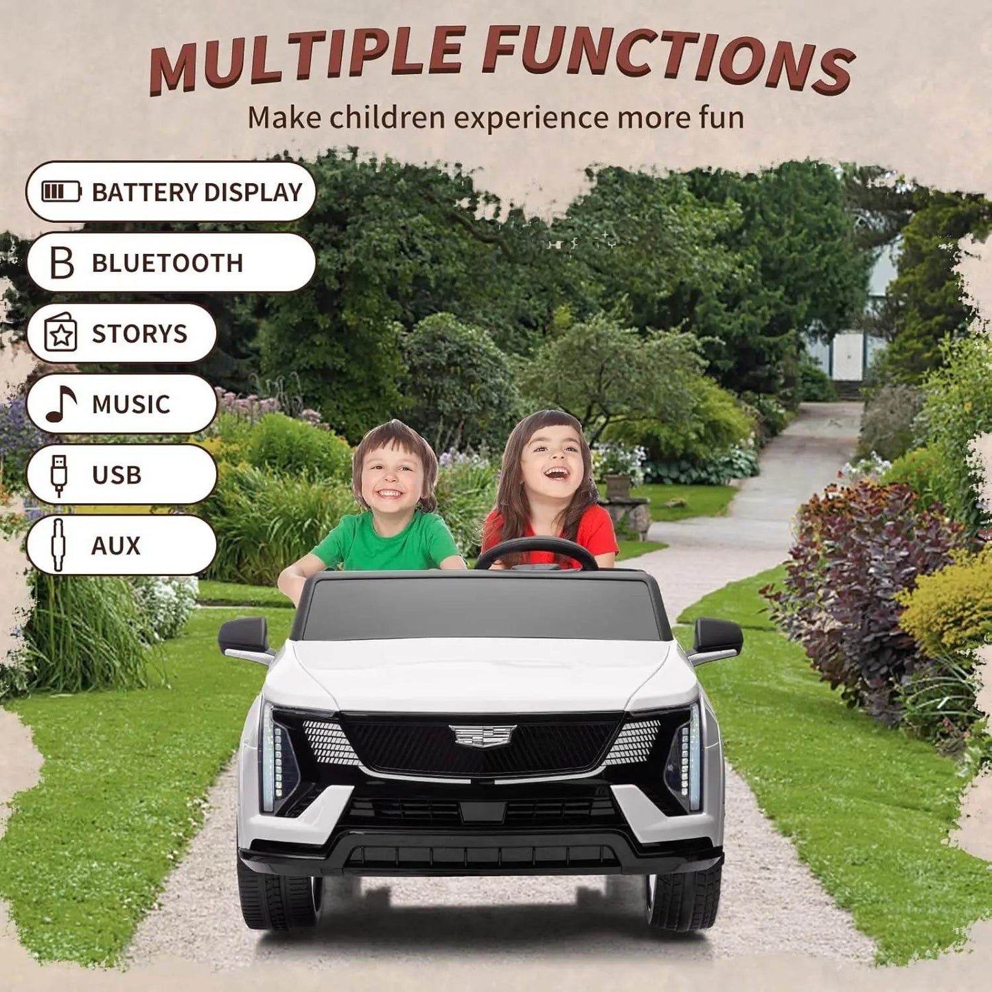 Premium Ride On Car 24V Remote Control 2 Seater For Kids - ToylandEU