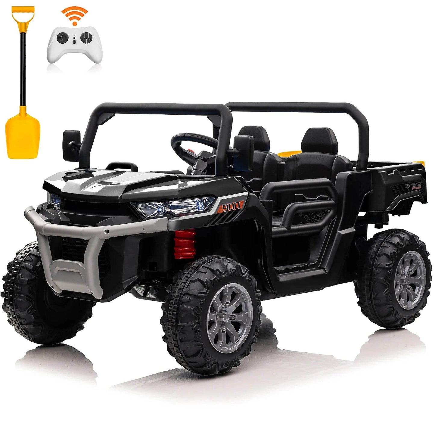 Premium Ride On Dump Truck 2 Seater Remote Control For Kids - ToylandEU