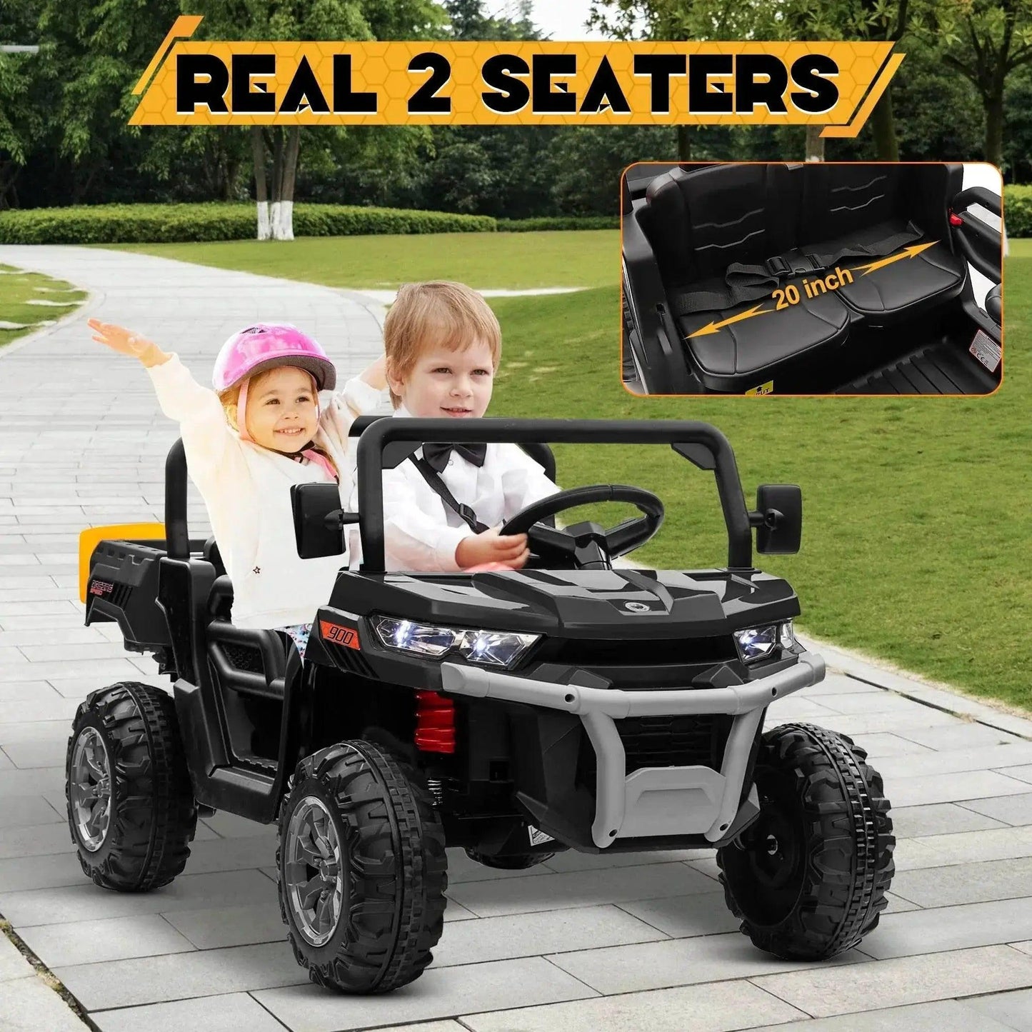 Premium Ride On Dump Truck Remote 24V Toyland EU -  ToylandEU™