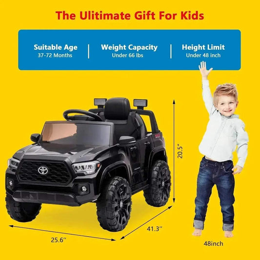  Premium Ride On Truck 12V LED Remote Control Toyland EU -  ToylandEU™