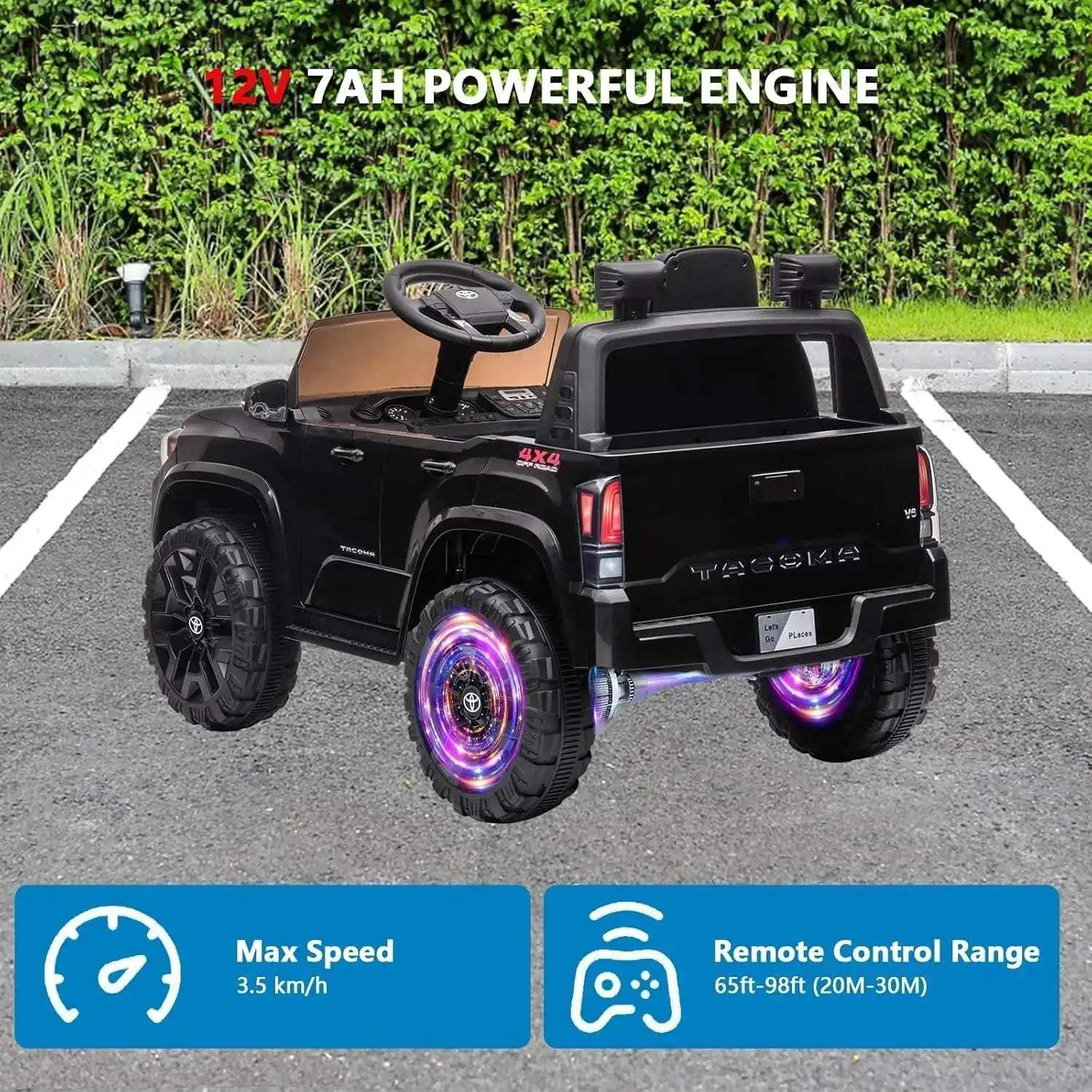  Premium Ride On Truck 12V LED Remote Control Toyland EU -  ToylandEU™