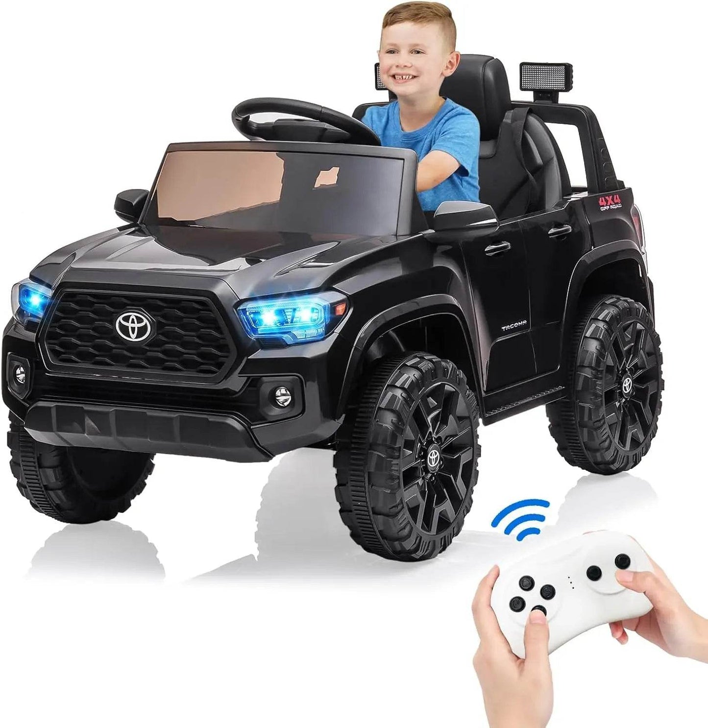 Premium Ride On Truck 12V Lights Remote Control For Kids - ToylandEU