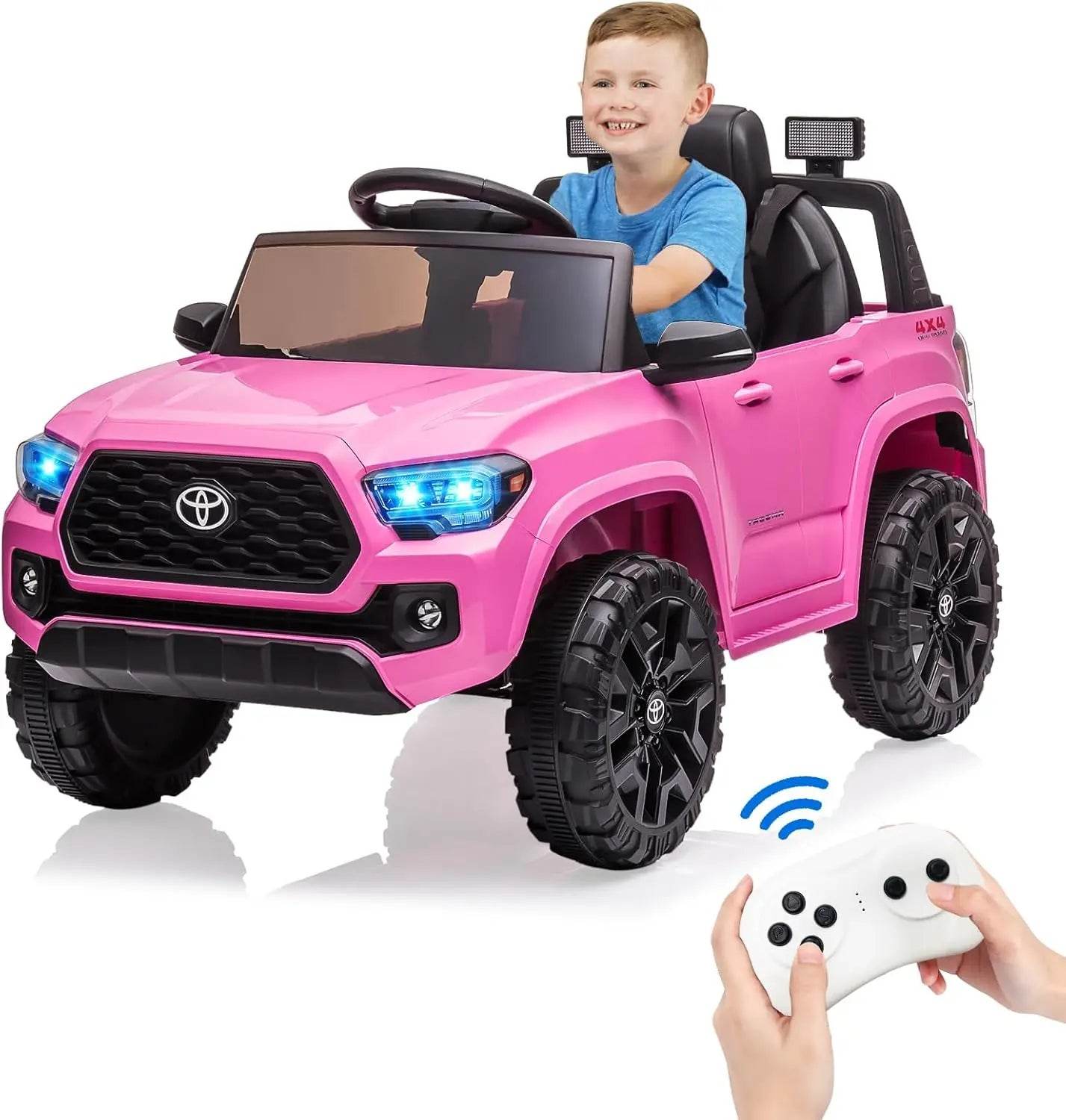 Premium Ride On Truck 12V Lights Remote Control For Kids - ToylandEU