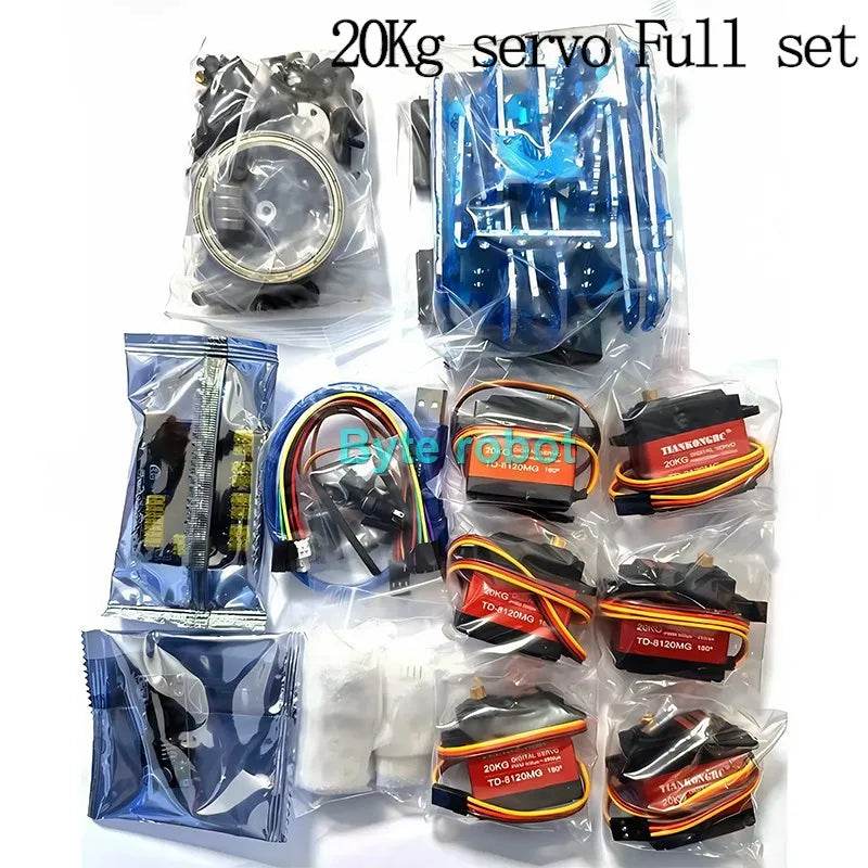 Premium Robot Arm App Controlled Six DOF Arduino Kit - ToylandEU