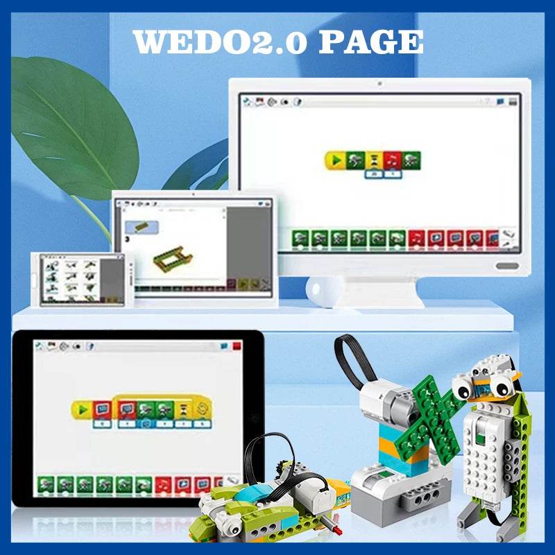 Premium Robotics Kit WeDo 2.0 Compatible For Education - ToylandEU