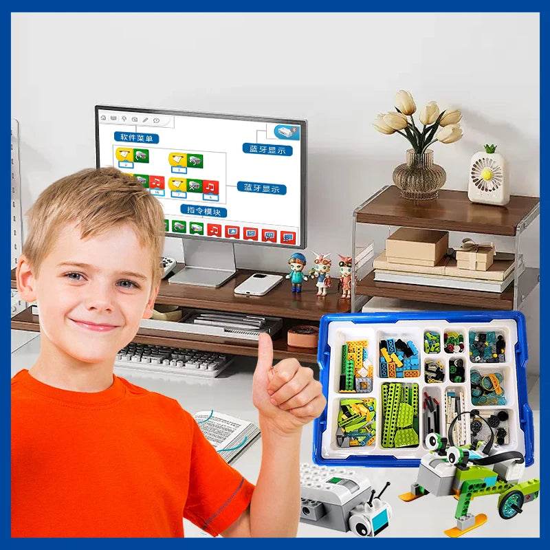 Premium Robotics Kit WeDo 2.0 Compatible For Education - ToylandEU