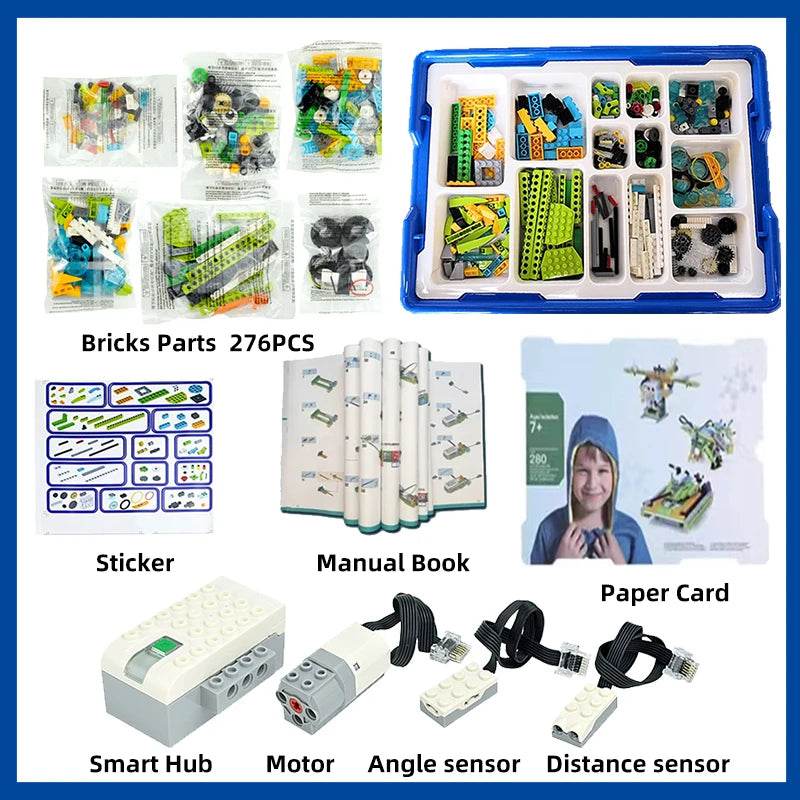 Premium Robotics Kit WeDo 2.0 Compatible For Education - ToylandEU