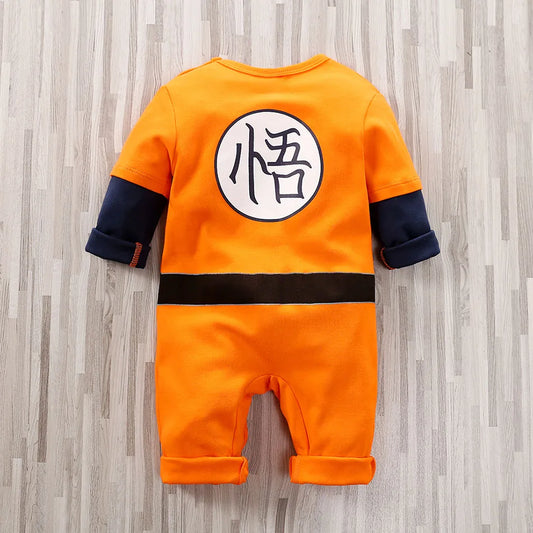 Premium Rompers Dragon Ball Z Inspired Anime Character Print For Infants And Kids Halloween Cosplay - ToylandEU