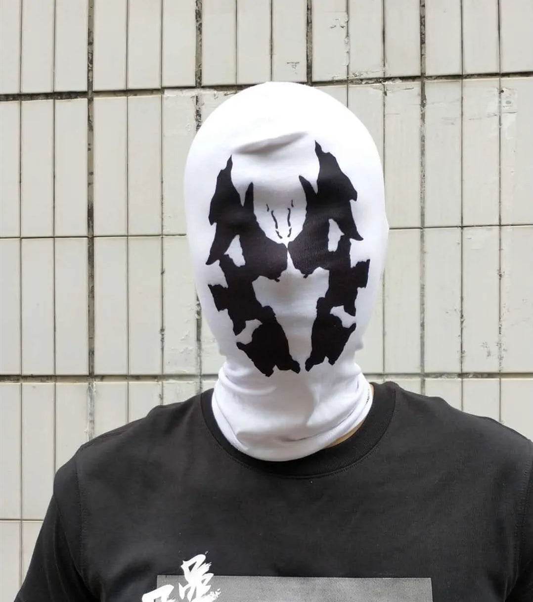 Premium Rorschach Mask Cosplay Inkblot Costume For Adults - ToylandEU