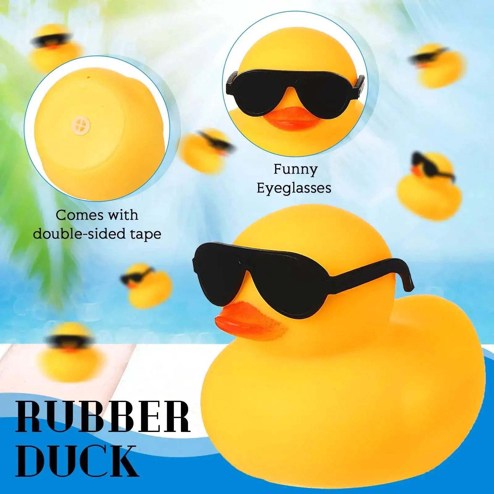  Rubber Duck Toys Squeak And Float For Pool Parties -  ToylandEU™