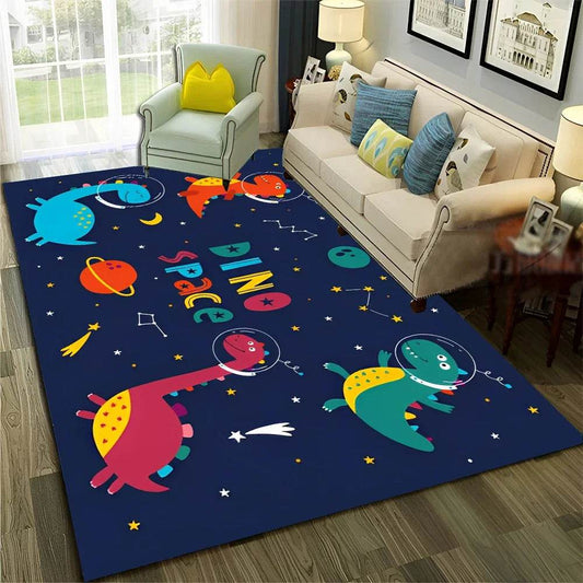 Premium Rug With 3D Dinosaur Design For Kids Room Decor - ToylandEU
