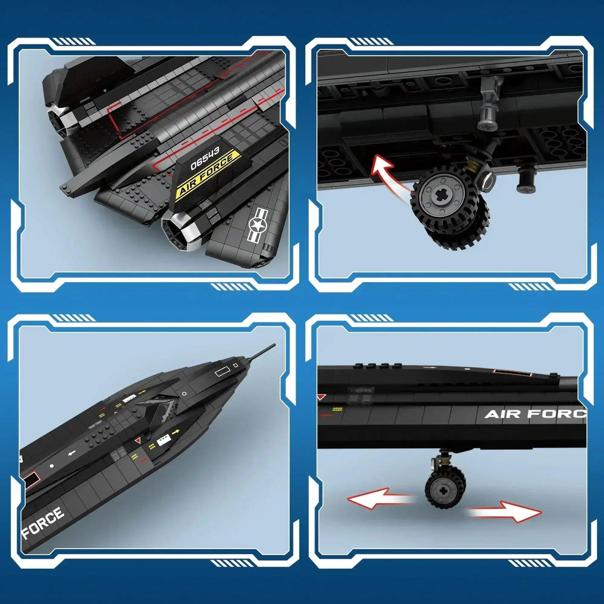  Premium SR71 Blackbird Model Kit Toyland EU -  ToylandEU™