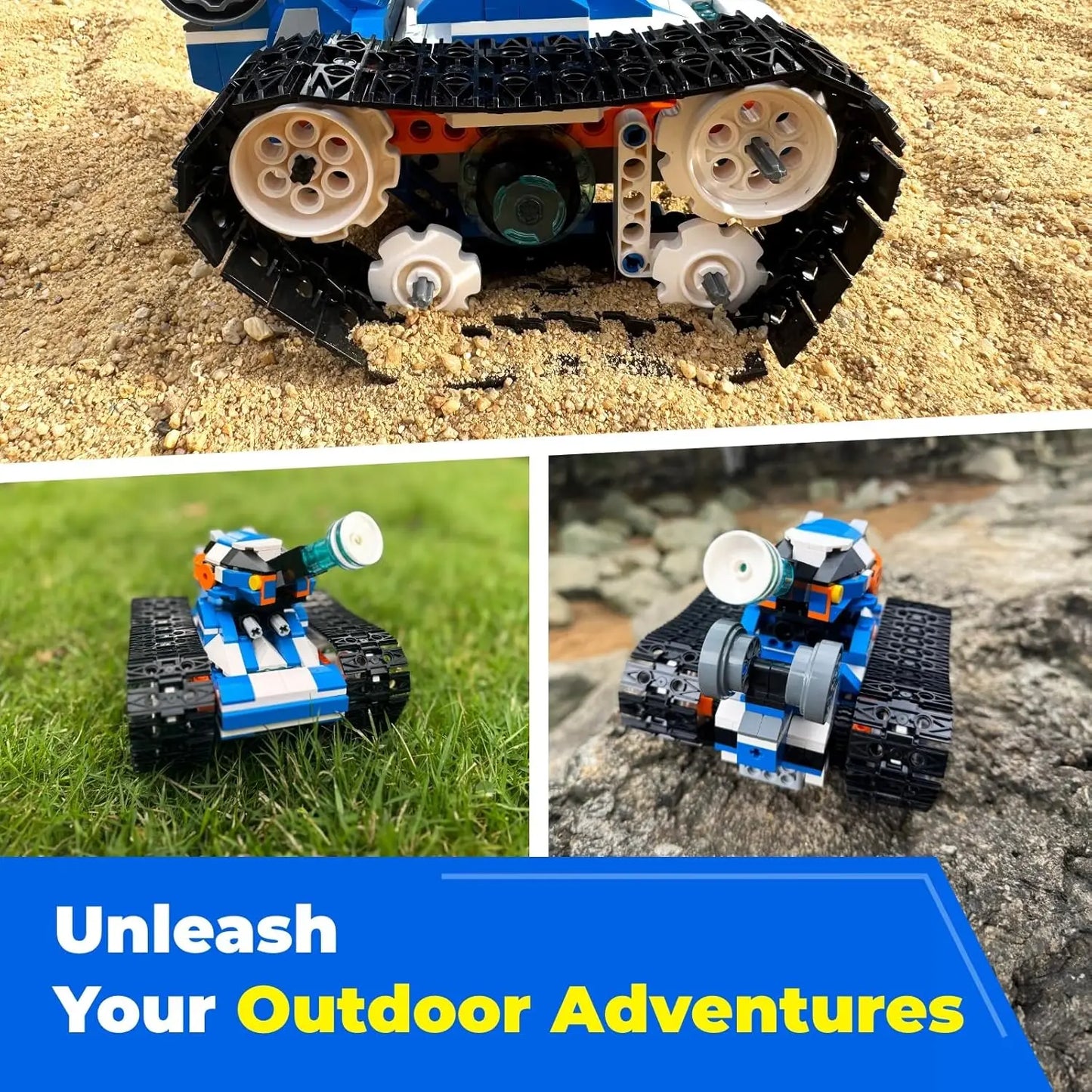 Premium STEAM Robot Building Kit 6 In 1 Remote Control Coding for Boys Aged Eight to Twelve Educational Gift - ToylandEU