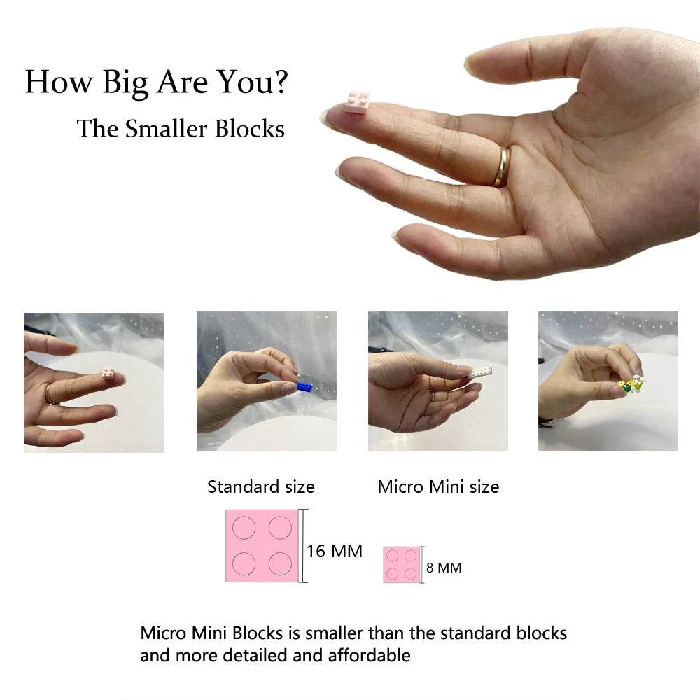 Premium Sakura Tree Micro Blocks With Led Lights For Her - ToylandEU