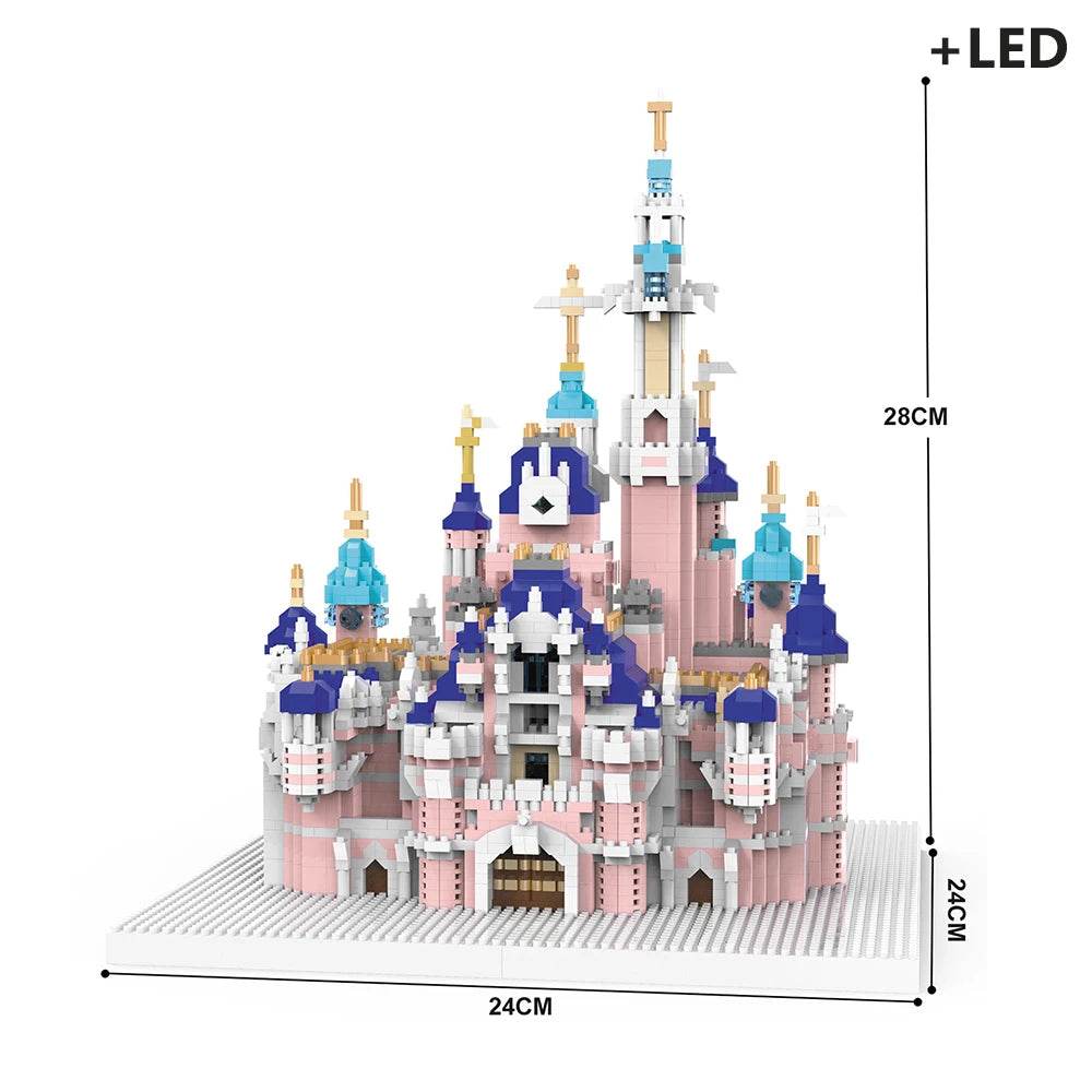 Premium Sakura Tree Micro Blocks With Led Lights For Her - ToylandEU