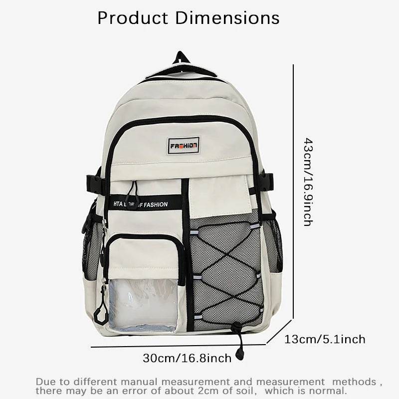Premium School Backpack Japanese Style Large Capacity For Middle And High School Students Unisex Youth - ToylandEU