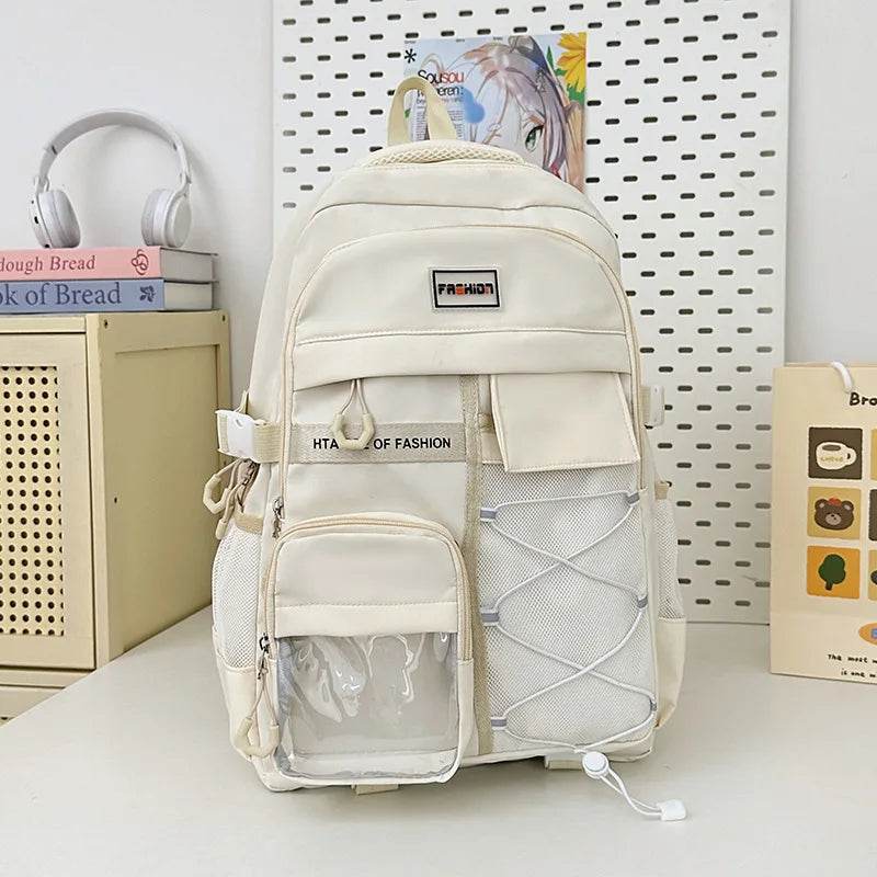 Premium School Backpack Japanese Style Large Capacity For Middle And High School Students Unisex Youth - ToylandEU