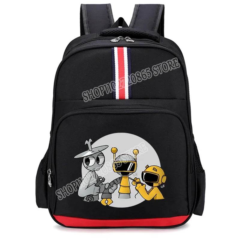 Premium School Backpack Large Capacity Cartoon Pattern For Primary School Boys And Girls - ToylandEU