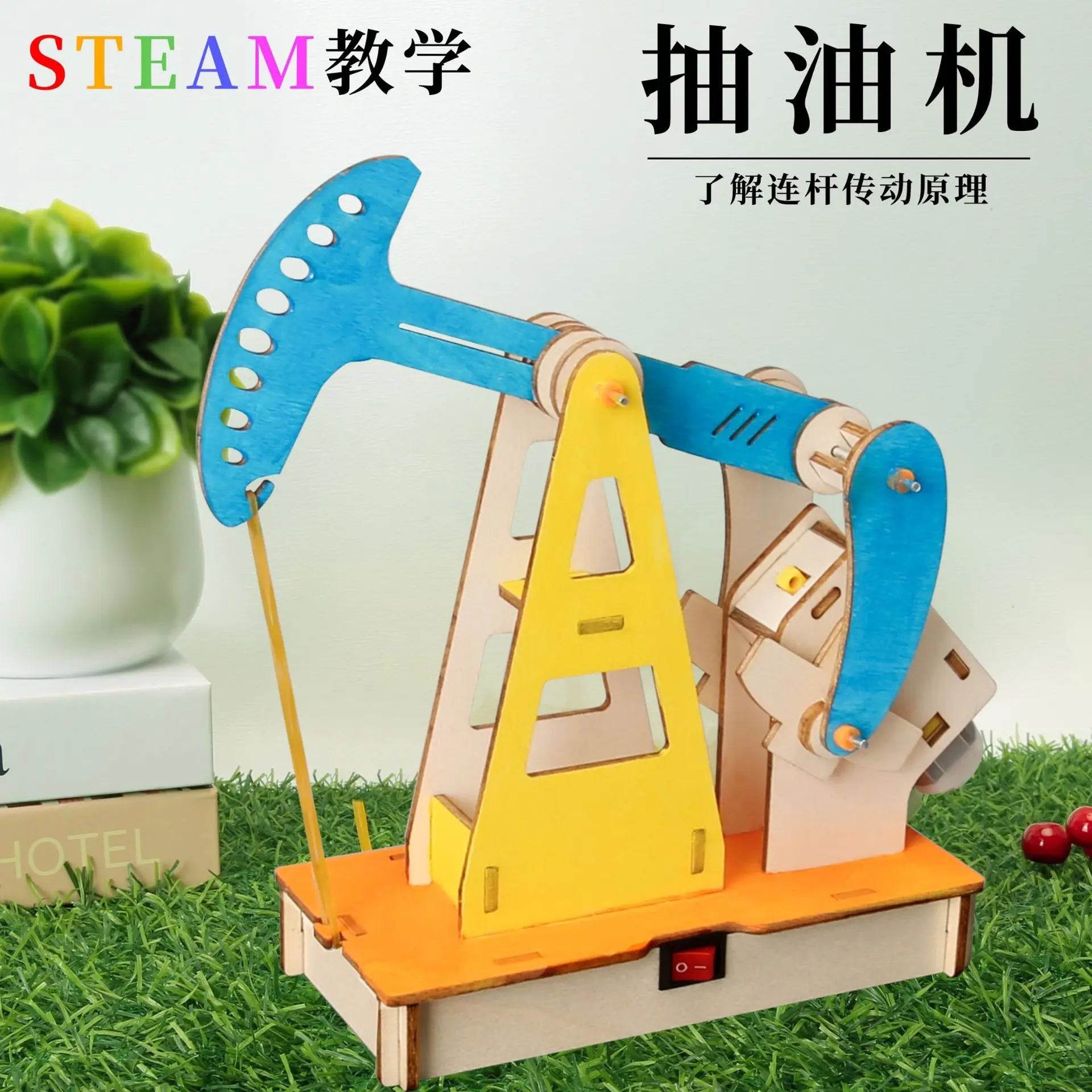 Premium Science Toy Electric Oil Pumping Unit For Kids - ToylandEU