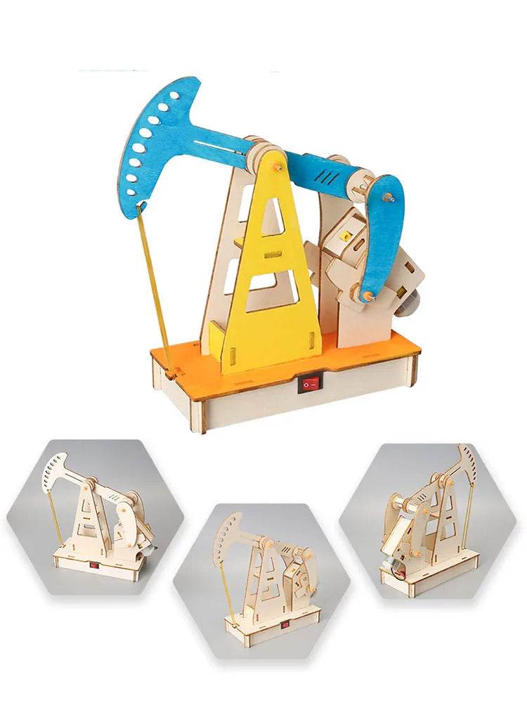 Premium Science Toy Electric Oil Pumping Unit For Kids - ToylandEU