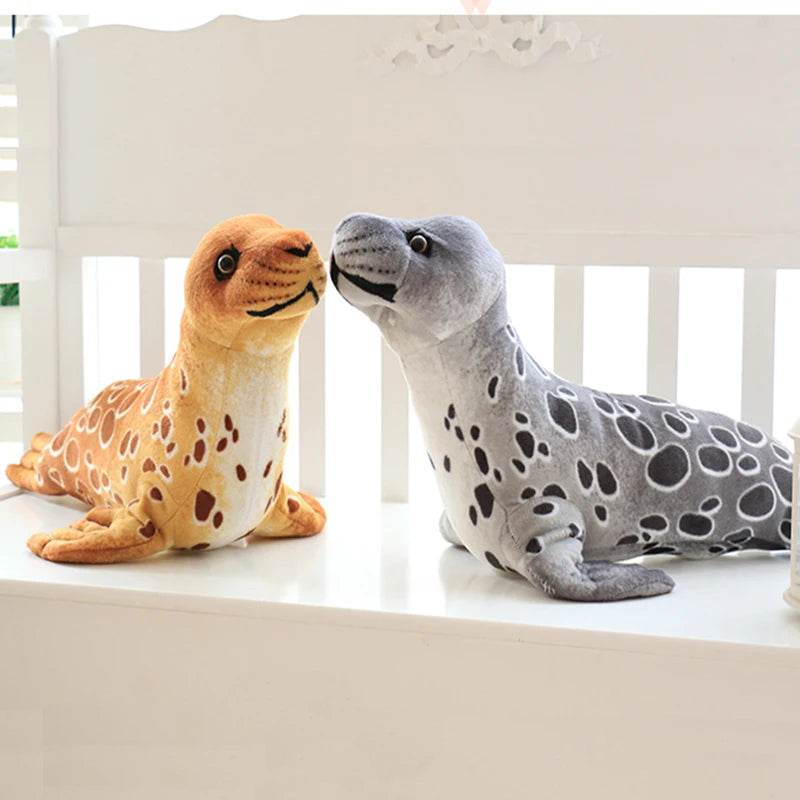 Premium Seal Plush Toy Lifelike Details For Home Decor - ToylandEU