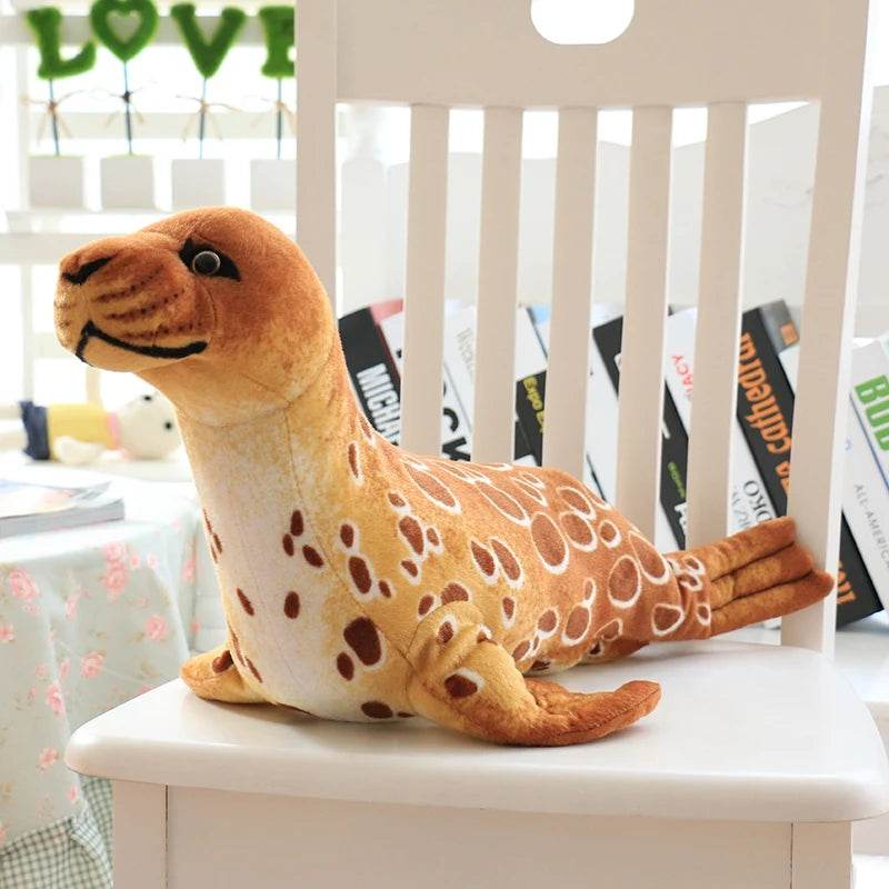Premium Seal Plush Toy Lifelike Details For Home Decor - ToylandEU