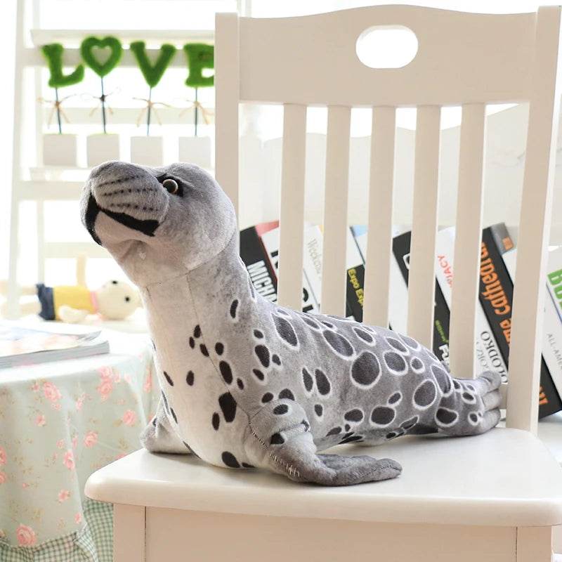 Premium Seal Plush Toy Lifelike Details For Home Decor - ToylandEU