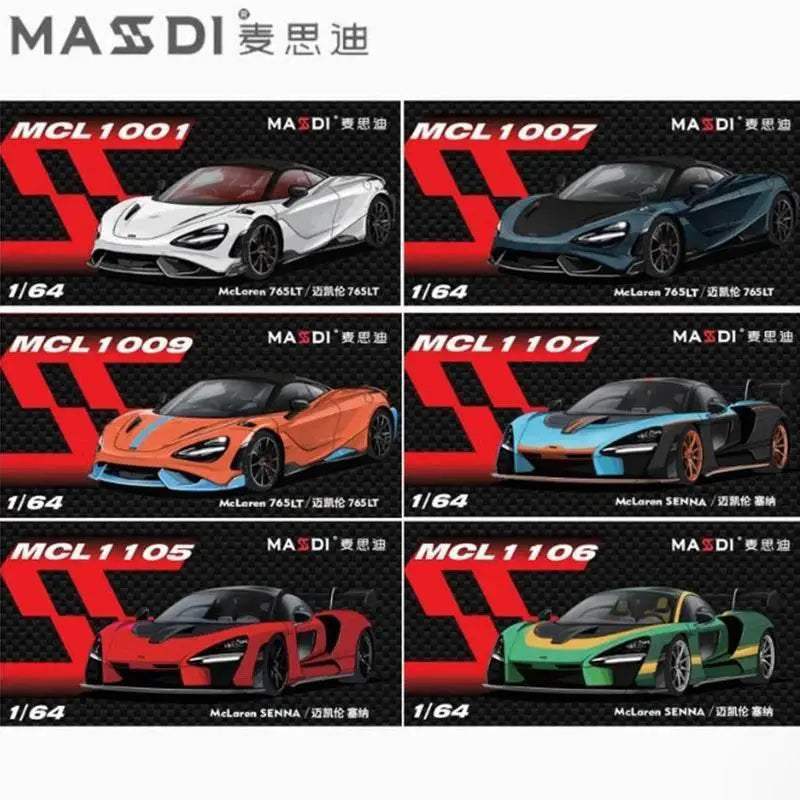  Premium Senna MCL Diecast Car Model 1 64 Toyland EU -  ToylandEU™
