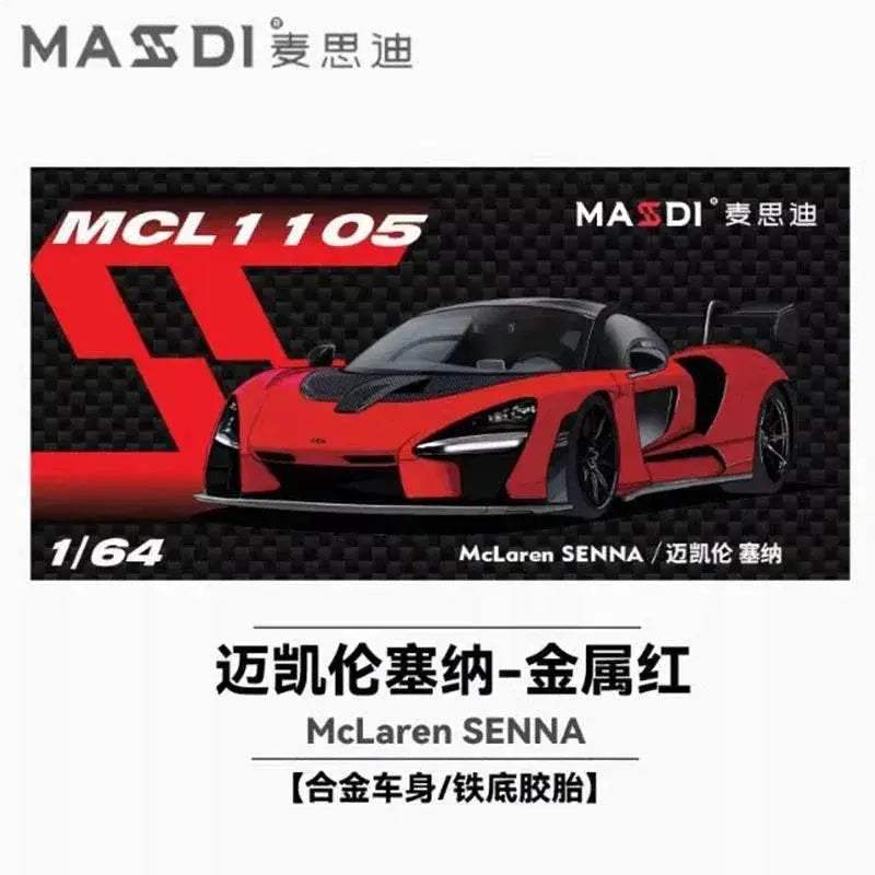  Premium Senna MCL Diecast Car Model 1 64 Toyland EU -  ToylandEU™