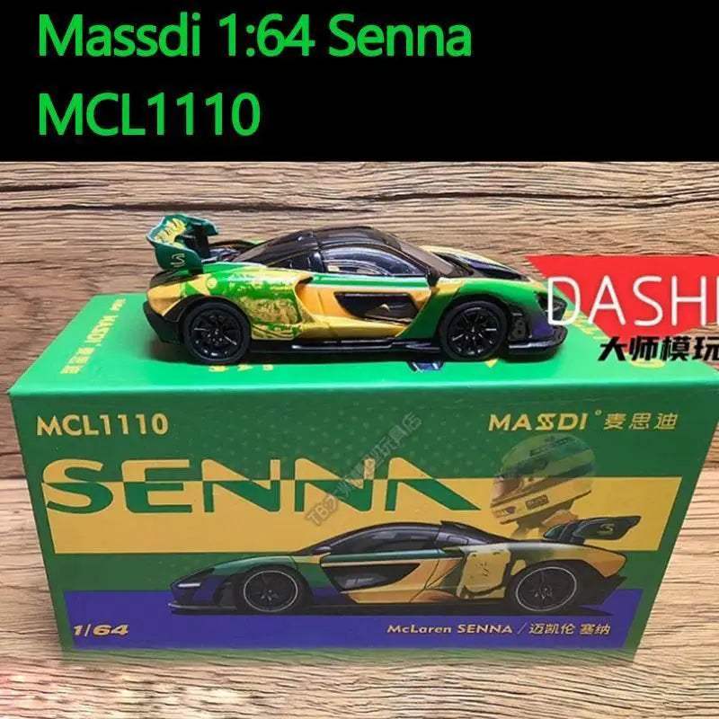  Premium Senna MCL Diecast Car Model 1 64 Toyland EU -  ToylandEU™