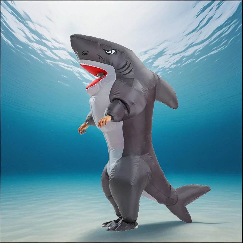 Premium Shark Mascot Costume Inflatable For Adults - ToylandEU