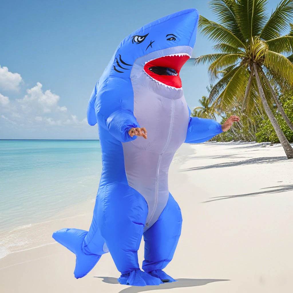 Premium Shark Mascot Costume Inflatable For Adults - ToylandEU